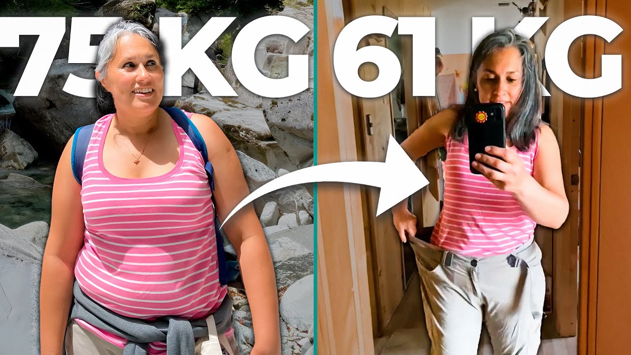 Paula, antes y después: de 75 kg a 61 kg